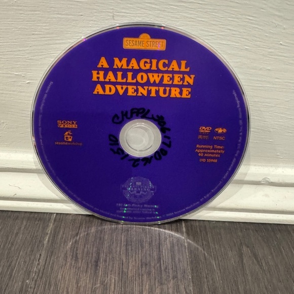 Sesame Street A Magical Halloween Adventure Baby Kids Children DVD - NO CASE - Picture 3 of 5
